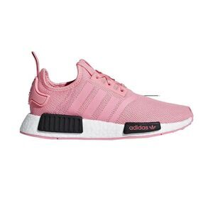 Adidas Pink 2018 NMD_R1 J 'Super Pop' sneakers, girls 6.5 (women’s 8).